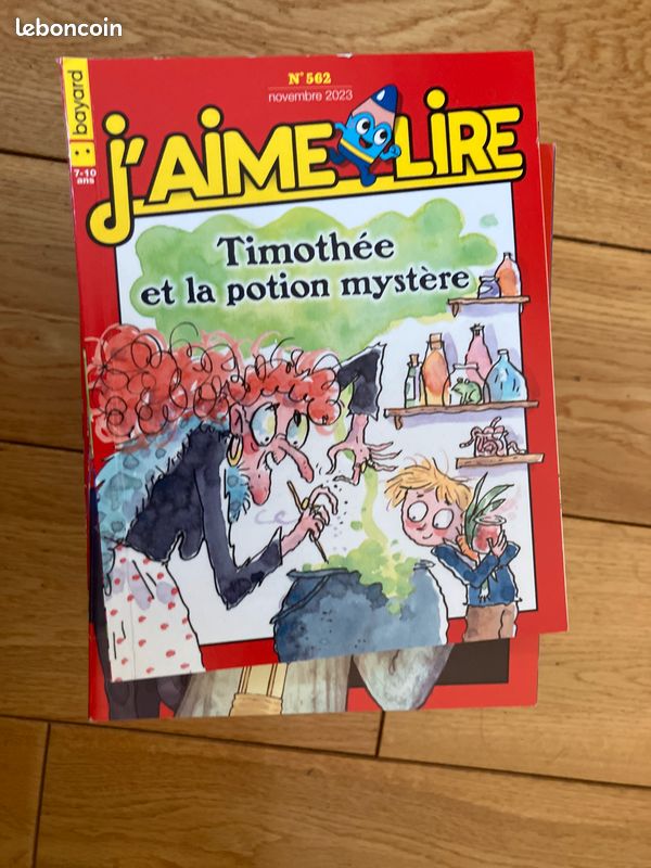 Lot de 30 magazines J’aime Lire (7-10 ans) (image 1)