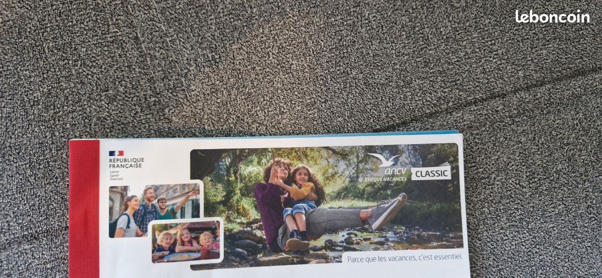 Carnet Chèques-Vacances ANCV Classic – Valeur 250 cédé à 200 (Valables fin 2027) (image 1)