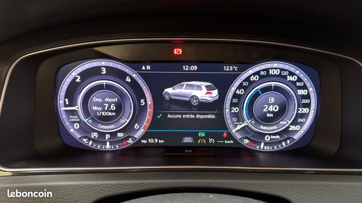 VOLKSWAGEN GOLF ALLTRACK 2.0 TDI 184CH 4MOTION DSG7 - PAS D'ADBLUE - CARPLAY CAM DE RECUL - ATTELAGe (image 13)