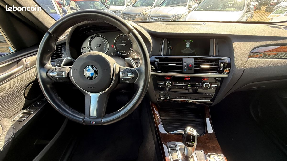BMW X3 2.0 D 190CH M-SPORT XDRIVE BVA - RADAR DE RECUL - BLUETOOTH - RADIo - (image 16)