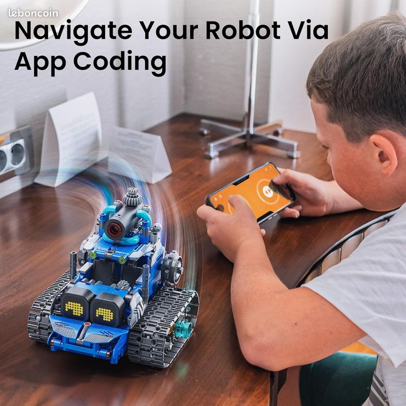 Sillbird Projets STEM Pour Enfants âgés De 8 à 12 Ans, Kit De Construction De Robot Contrôlé à