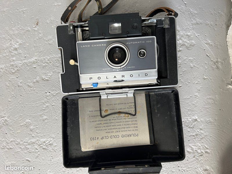 Appareil Polaroid 100 Land Camera – Vintage, état Fonctionnel, Super Look