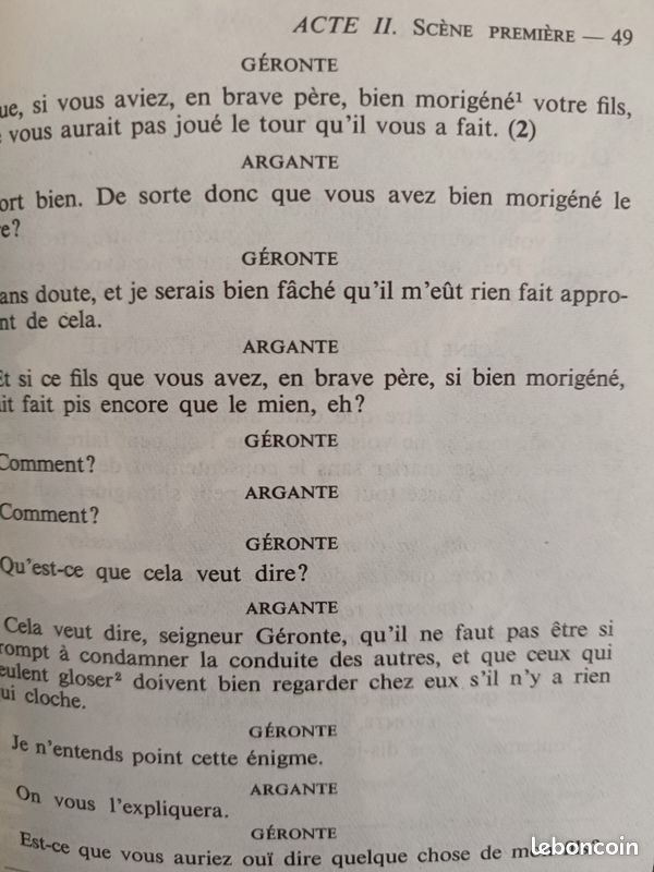 Roman " Les fourberies de Scapin " (image 8)