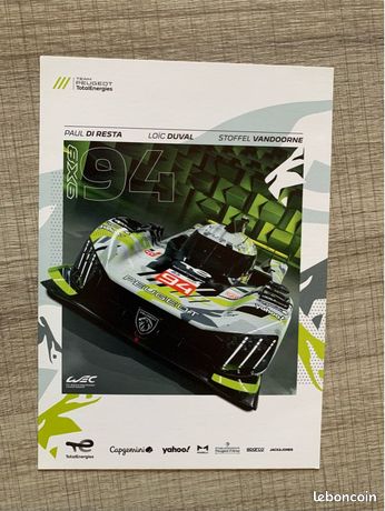 24 Heures du Mans 2023 – Une livrée spéciale pour les Peugeot 9X8