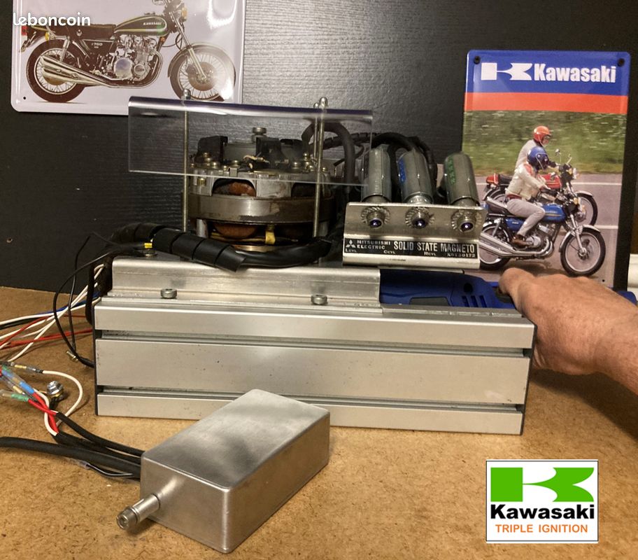 KAWASAKI 750 H2 et 500 H1 Allumage CDI KAWASAKI 750 H2 A/B/C & 500 H1 D -  quipement moto