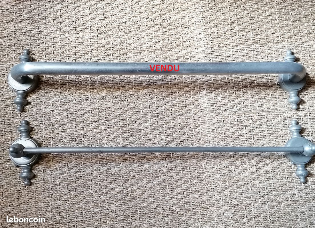 PORTE-SERVIETTES - ACIER Inoxydable ou ALU Brossé (image 1)