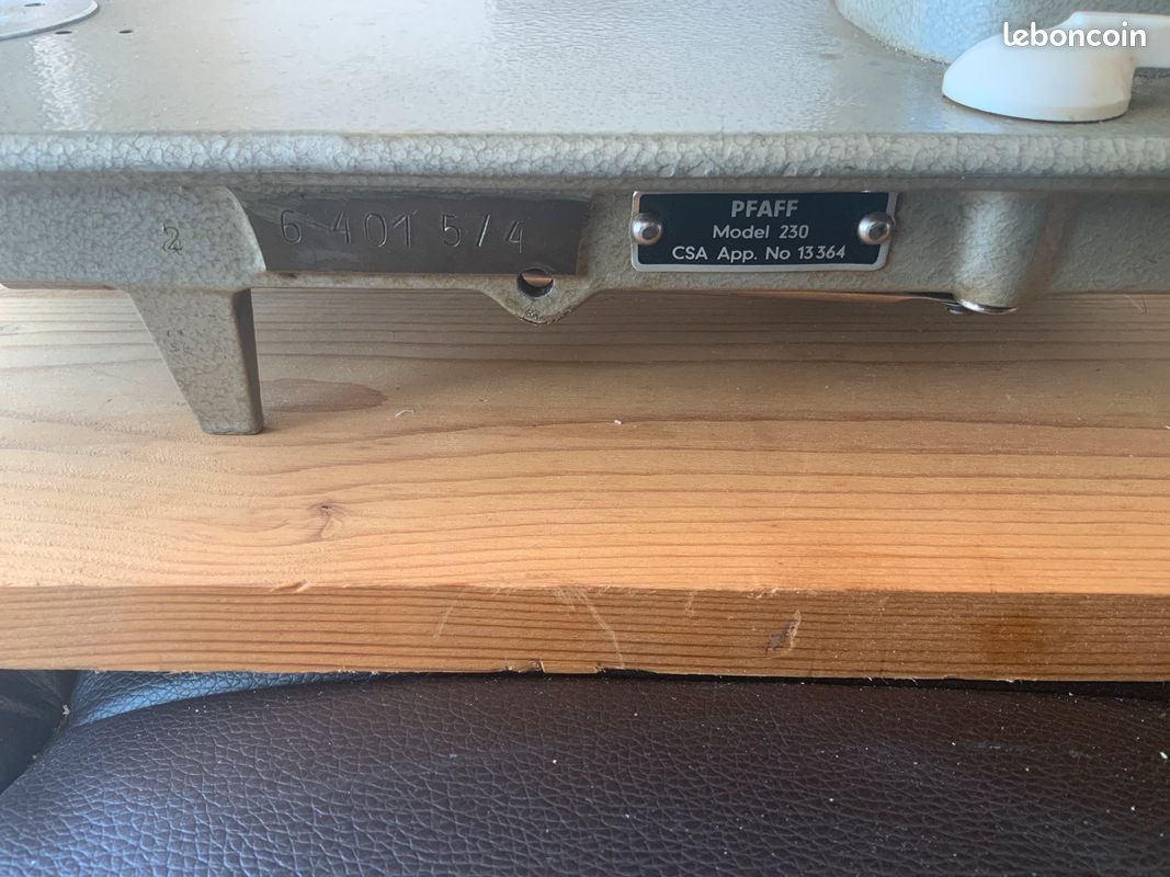 Machine à coudre PFAFF 230 – Vintage – Très bon état (image 2)