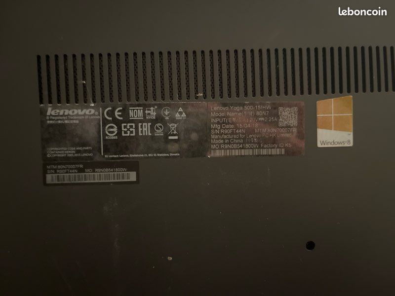 Pc lenovo yoga 500 (image 9)