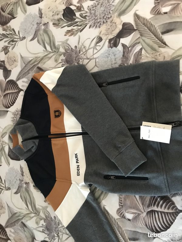 Gilet Eden Park Marron Taille 42 - Neuf Sans étiquettes - Parfait Pour Un Style élégant Décontracté