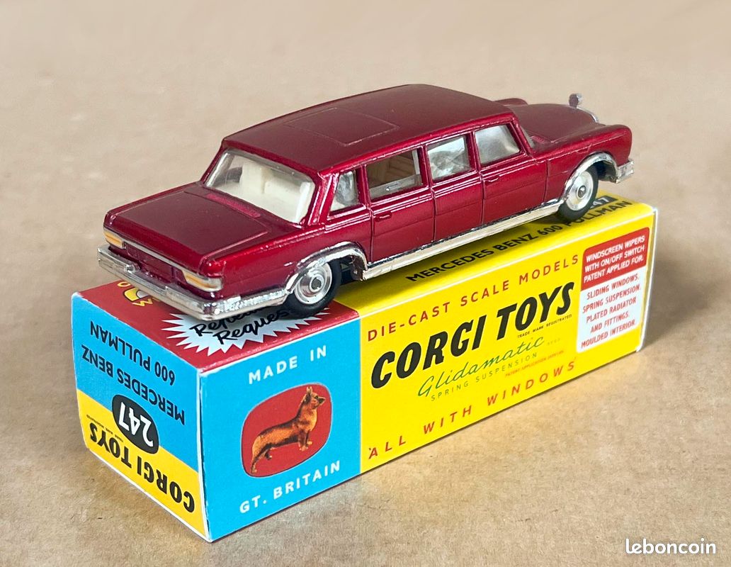 CORGI TOYS GB 1/43 - Mercedes Benz 600 pullman - EUR 50,00 - FR