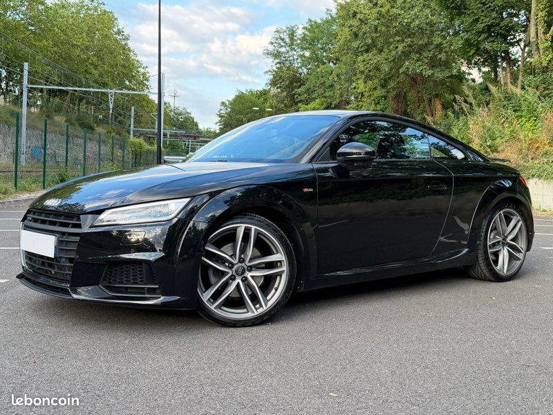 AUDI TT III 2.0 TFSI 230 S LINE QUATTRO S TRONIC-09/2016-Origine France-Sièges Sport Chauffants-Digital Cockpit-GPS-Jantes RS 19’-Historique Limpide Audi-Etat Rare-Moteur à Chaîne (image 1)