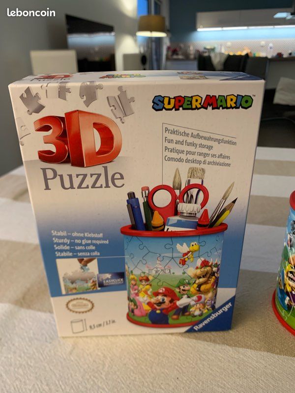 Pot à crayons Mario Puzzle 3D (image 3)