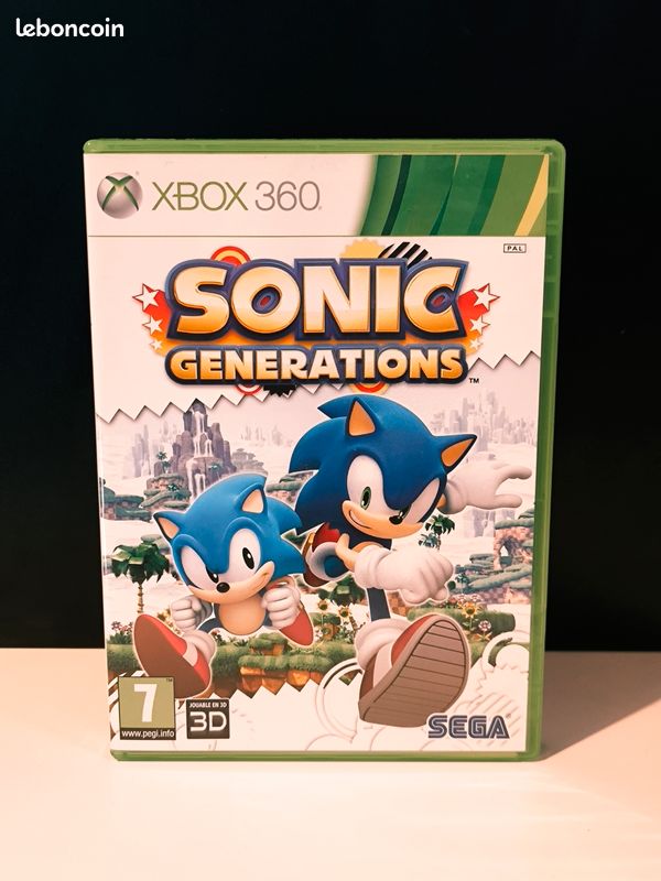 Sonic Generations Xbox 360 - édition 3D lenticulaire - complet - PAL (image 4)