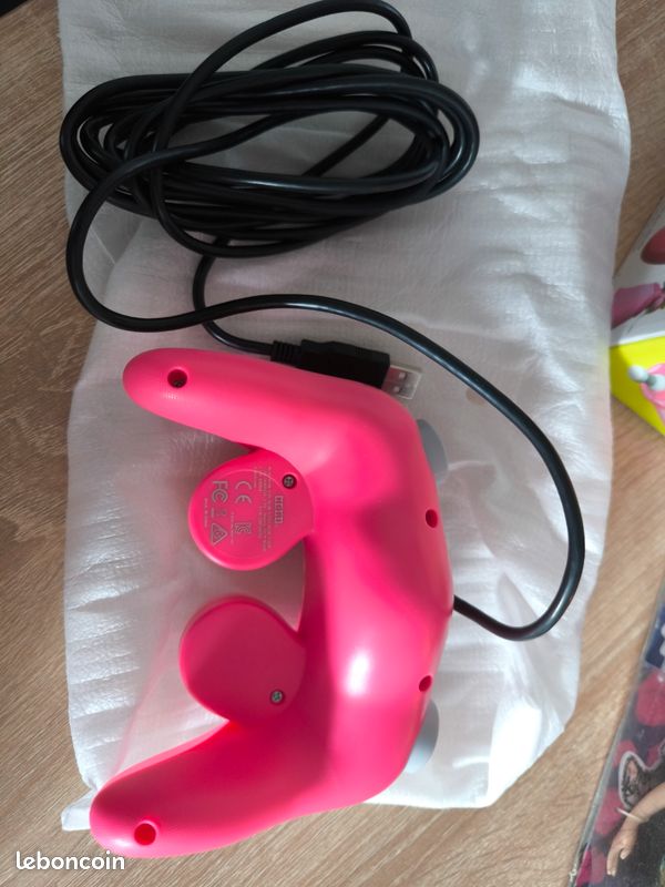 Manette Switch Super Mario Peach (image 4)