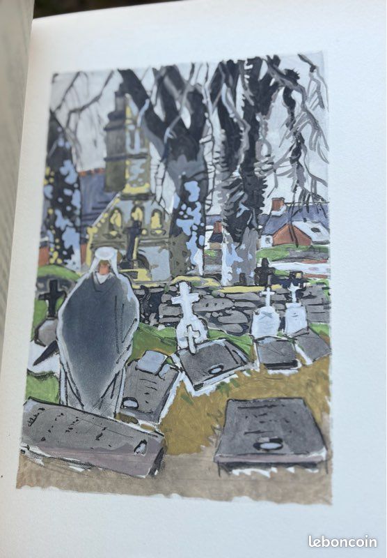 Pêcheurs d’Islande Pierre Loti 1936 illustrations de Mathurin Méheut - exemplaire numéroté pur fil Lafuma (image 7)