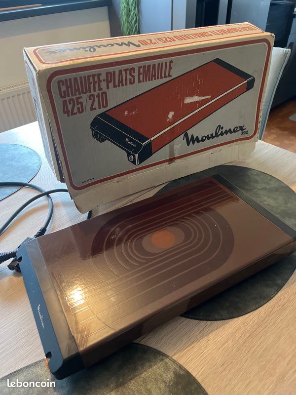 Chauffe-plats Moulinex 400W Inox - Bon état, Quelques Rayures