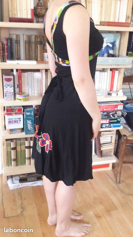 Jupe Ample En Coton Desigual - Taille 36 - Multicouleur - Occasion Très Bon état