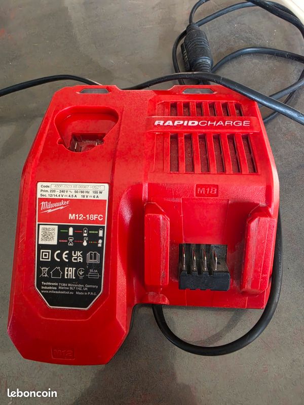 Chargeur milwaukee (image 4)