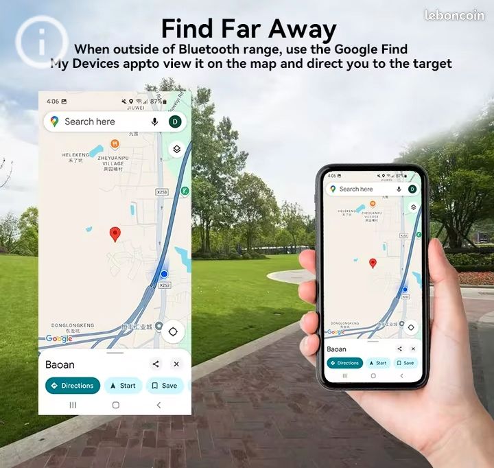 Tracker Neuf pour APP Google Android "Find my Hub" ou "Localiser" (image 3)