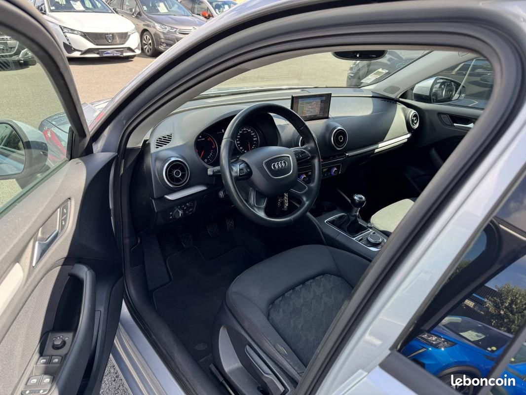 Audi A3 sportback 1.6 TDI 110 GPS TEL CLIM REGULATEUR (image 8)