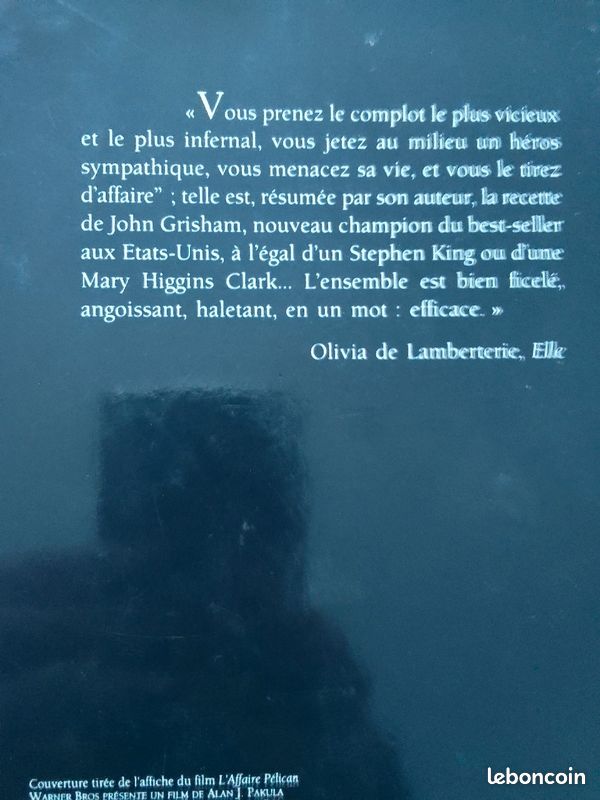 John Grisham - L'affaire pélican (image 3)