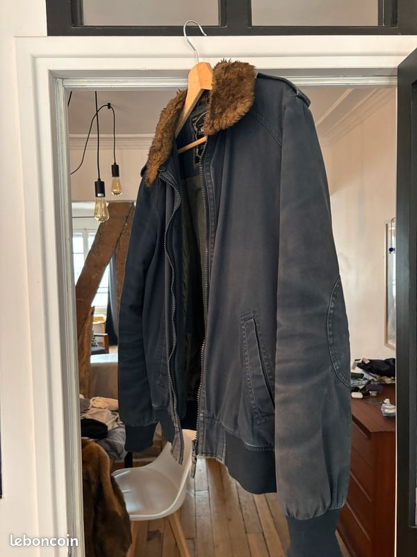Manteau style aviateur taille L (image 2)