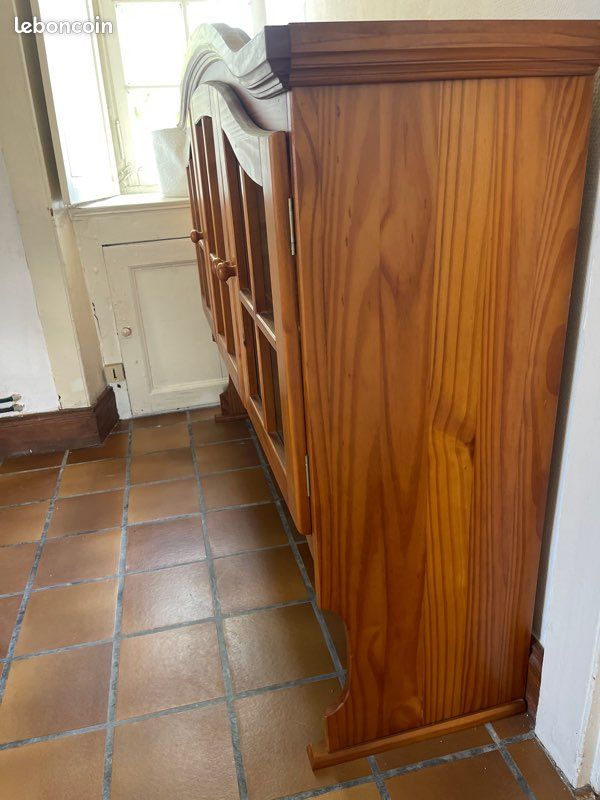 Partie haute de buffet / vaisselier en bois (image 6)