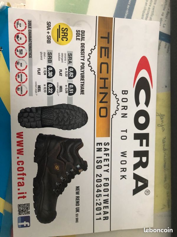 Chaussure de sécurité COFRA LOIRA S3 (image 3)