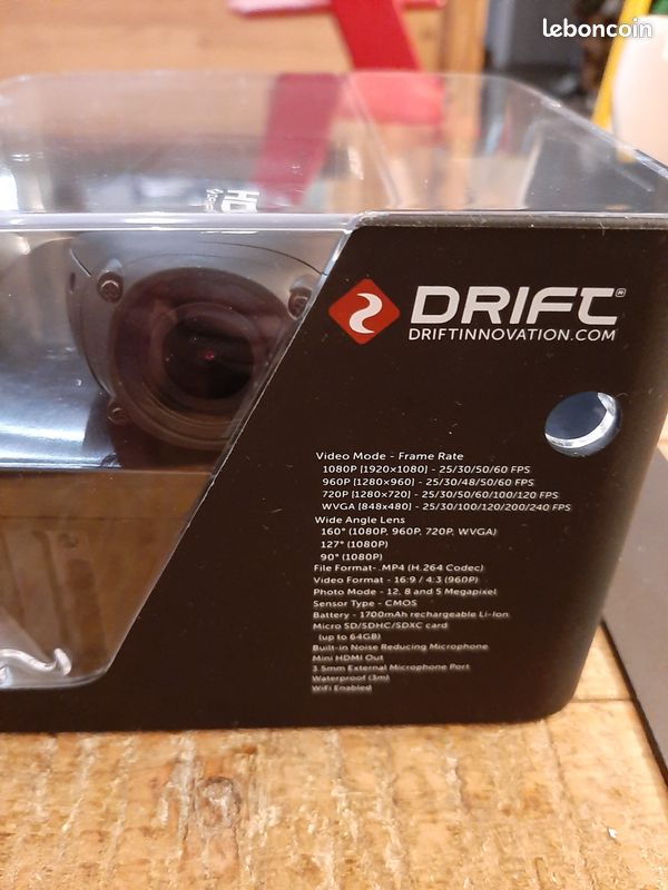 Camera de sport Drift Ghost S neuve (image 5)