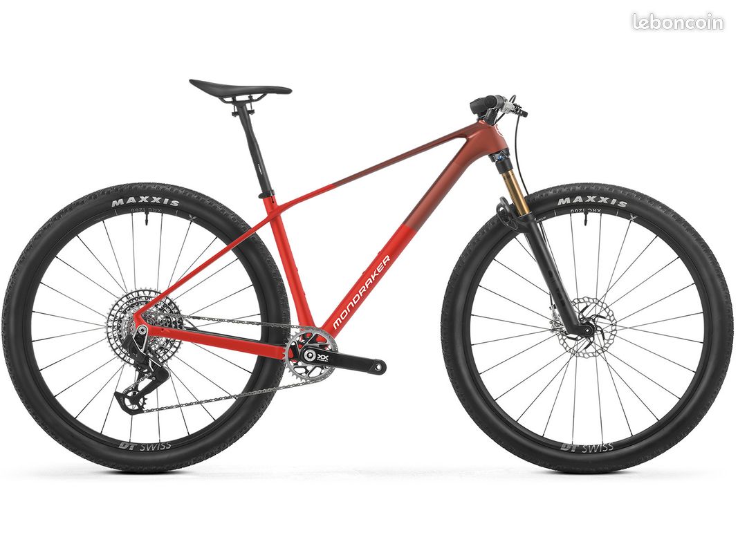 VTT semi-rigide carbone Mondraker Podium RR SL flame red XX SL Eagle AXS T-Type 12v 29" 2026 Couleu (image 1)