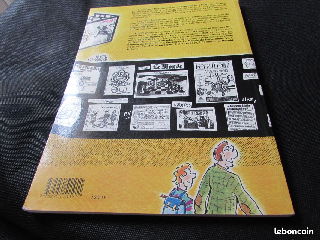 BD dédicacée JF.Batellier, souvenirs d'aujourd'hui (image 4)