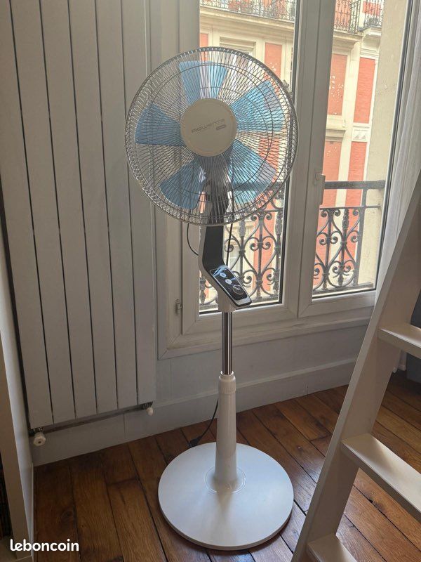Ventilateur Sur Pied Rowenta Turbo Silence Extreme 40cm – Puissant 72m³/min – Neuf