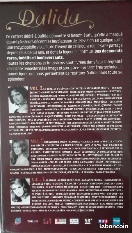 DALIDA - Coffret UNE VIE (image 3)