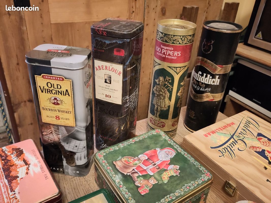 Boîtes cartons, métal et bois (image 3)