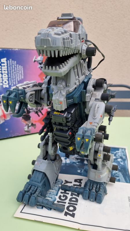 Vintage Tomy Mighty Zoidzilla (to include a boxed example with instructions and another, parts only
