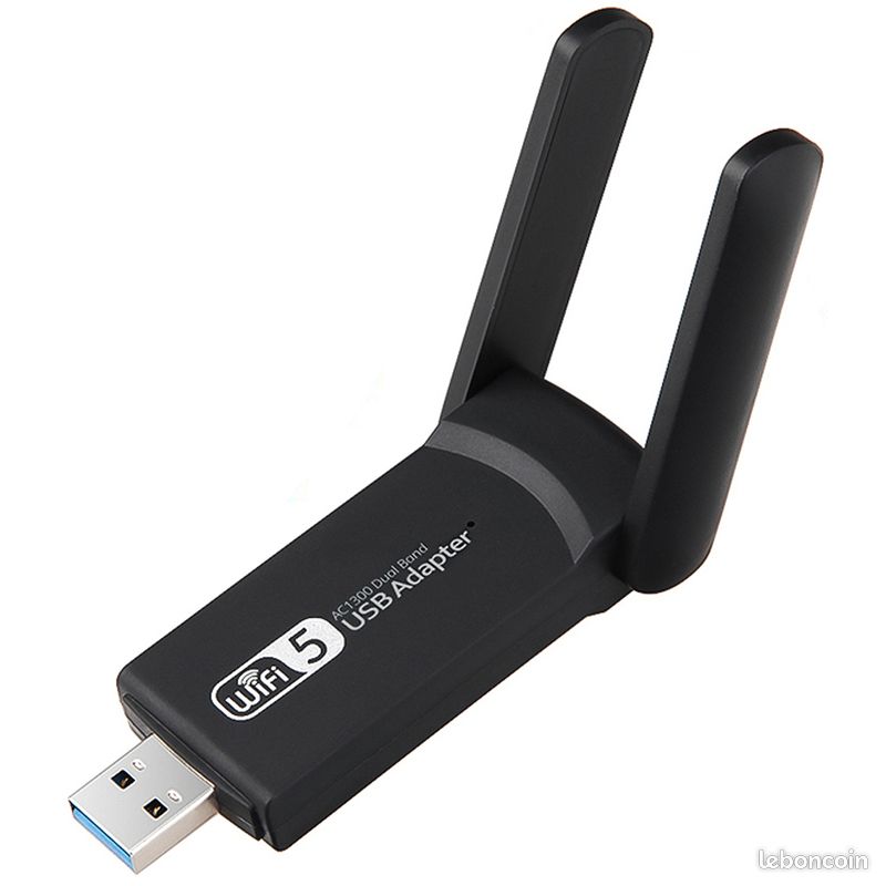 Adaptateur WiFi + Bluetooth USB 2-en-1 – Puce RTL8723BU, 150 Mbps, Bluetooth 4.0, Pour PC/Mac Sans Module Sans Fil