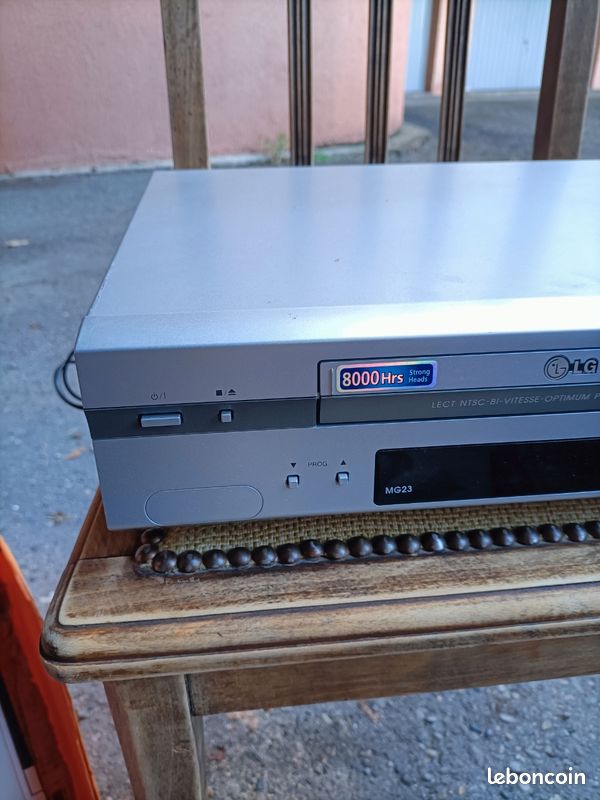 LG G-25 agnétoscope VHS 2 têtes