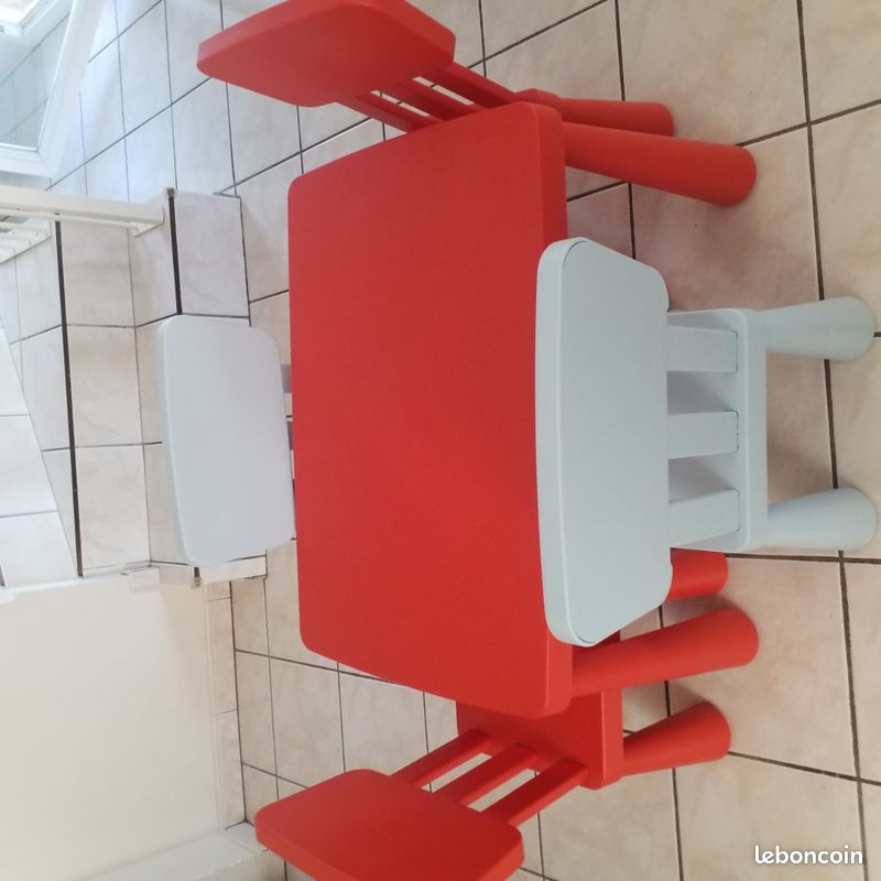 Table et chaises enfant (image 1)