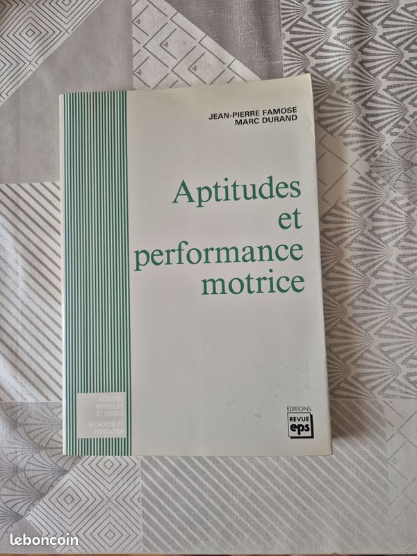 Famose aptitudes et performance motrice 1988 (image 1)