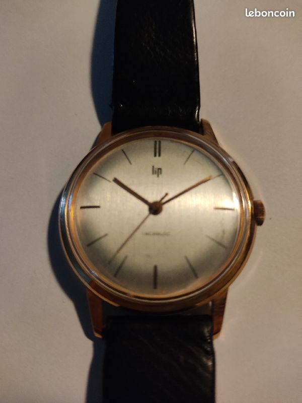 Cadran De Montre LIP Ancien Métal - Diamètre 29.50 Mm - Stock LIP