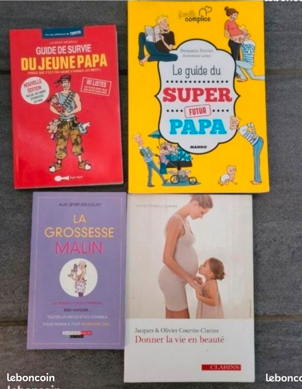 Livres grossesse et super papa (image 1)