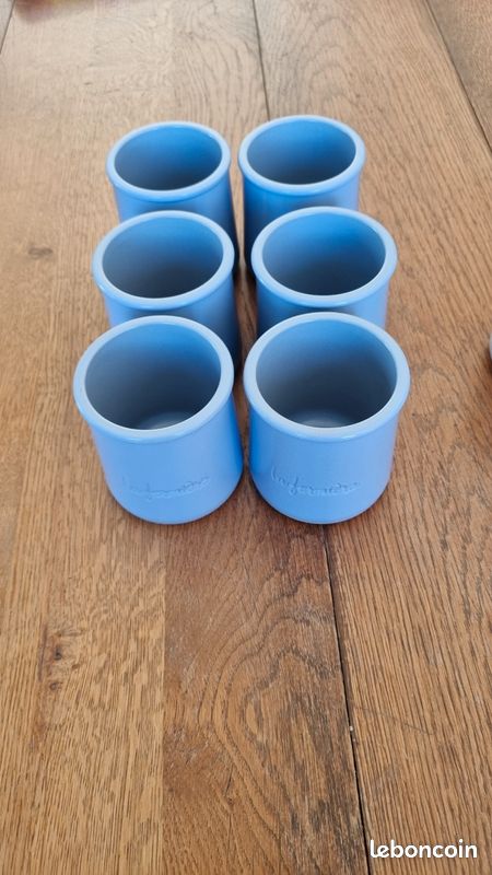 10 pots yaourts grès (image 2)