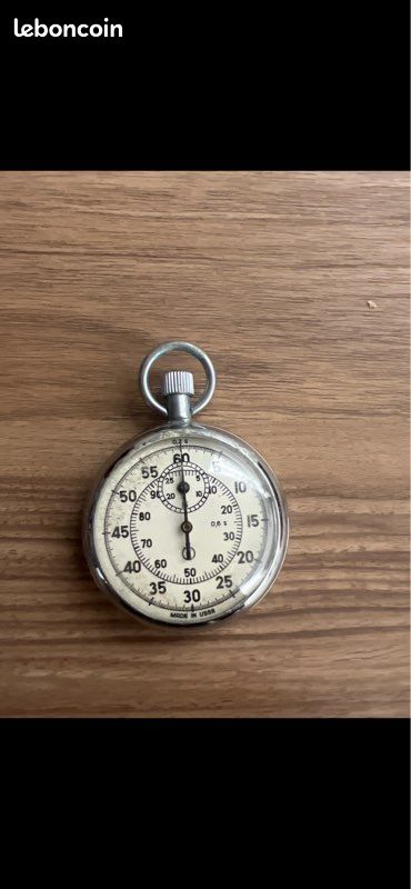 Horlogerie Ancienne Montre Mécanique De L'urss Haute Résolution Et
