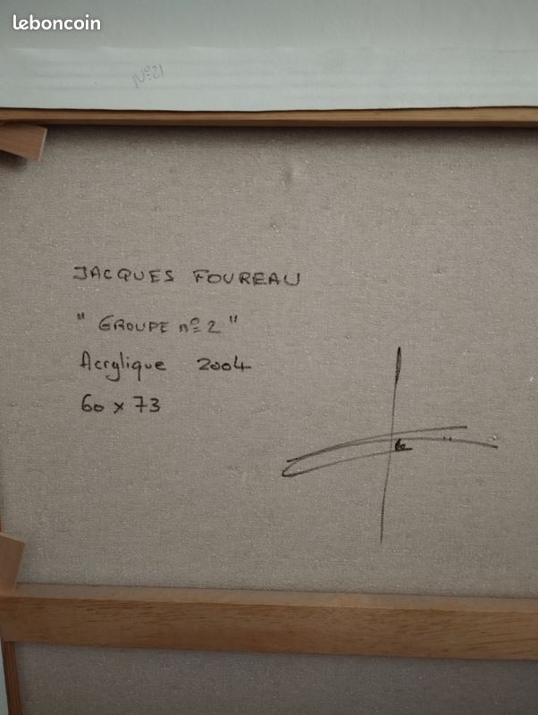 Tableau original Jacques Foureau Collection Massaï (image 5)