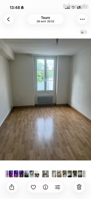 Appartement 1 pièce 25 m² · à Tours · 24,7 m² · 570 €