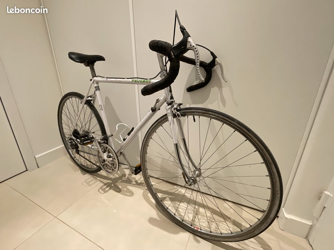 Vélo Peugeot Carbolite 103 Vintage Années 80, Vert, Cadre Chromoly 50cm, Projet Restauration