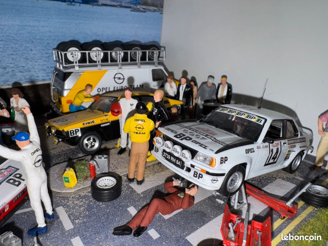 Opel Kadett Tour De Corse 1987 - Miniature 1/43 Résine Montée Par Pro (Record)
