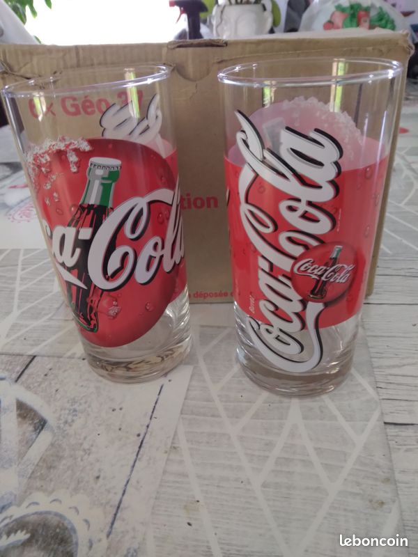Lot de 6 verres Coca-Cola (image 1)