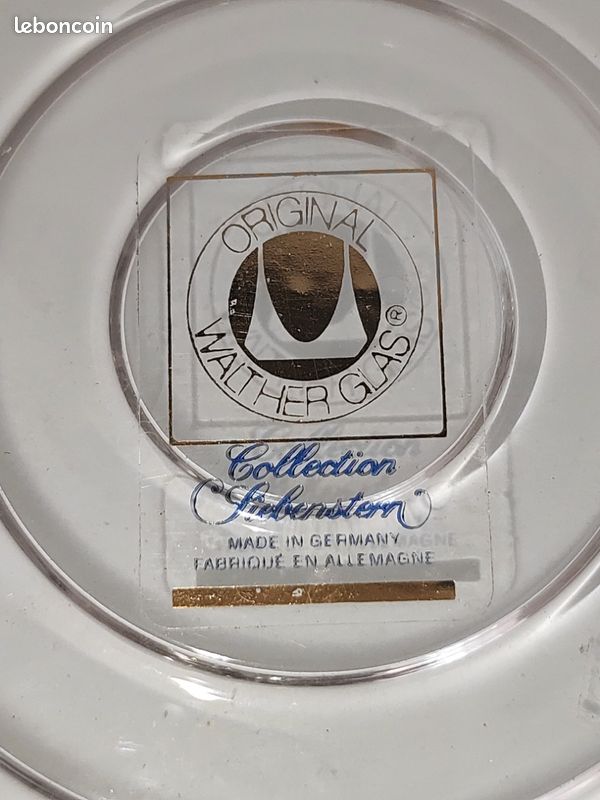 Lot de 3 assiettes neuves Walther glas (image 4)