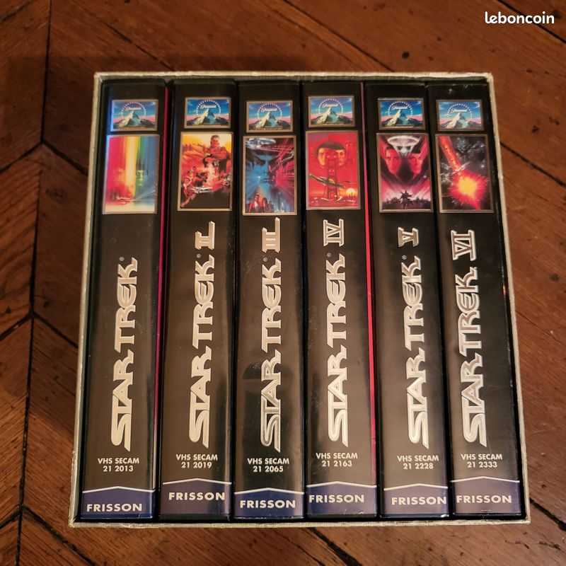 Coffret VHS Star Trek Les Films L'intégrale (image 2)